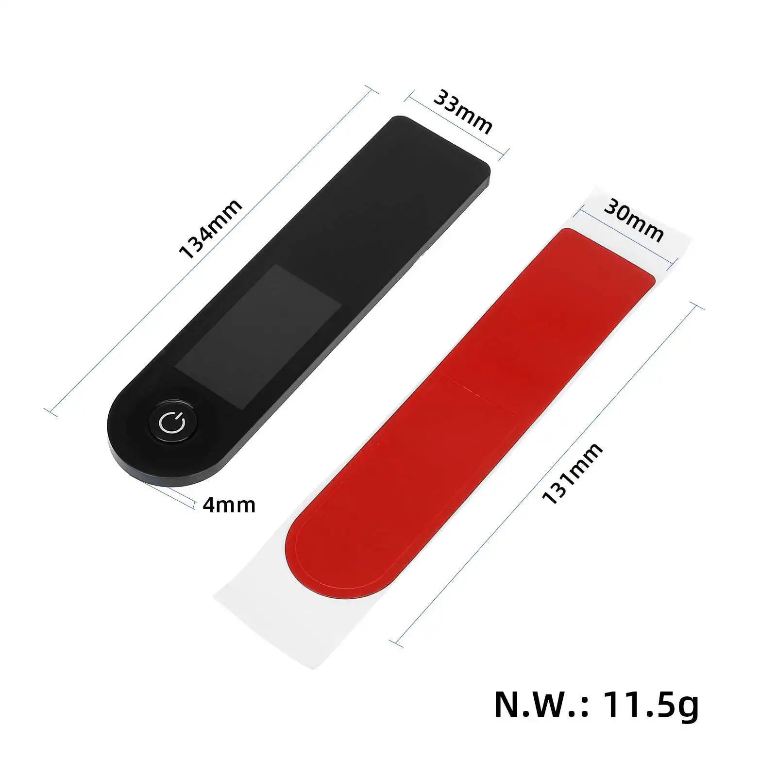 Picture of Circuit board cover parts for Xiaomi electric scooter dashboard cover protection display panel screen protective case