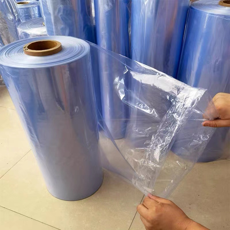 Custom pvc Heat Shrinkable film barrel film thickened large size Heat Shrinkable bag pof Heat Shrinkable film Pu'er tea transparent plastic film