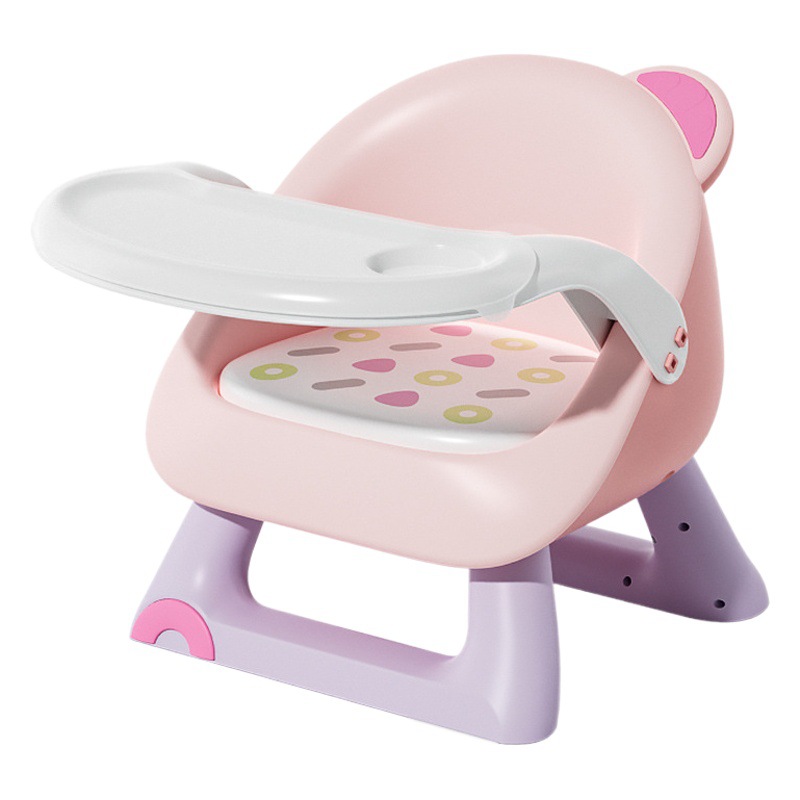 Children's Dining Chair Baby's Multifunctional Sofa Chair Baby Call Chair Backrest Chair Household Plastic Cartoon Stool Wholesale