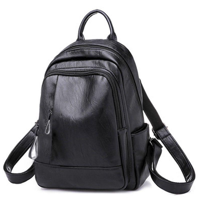 Picture of Backpack for Women 2025 New Trendy Korean Version Versatile Fashion Soft Leather Women's Backpack Female Student School Bag Women's Bag