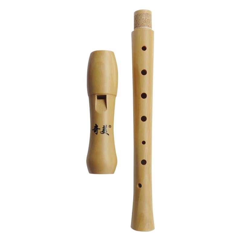 Chimei British German 8-Hole Treble Wooden Recorder Beginner Classroom Teaching Wind Instrument