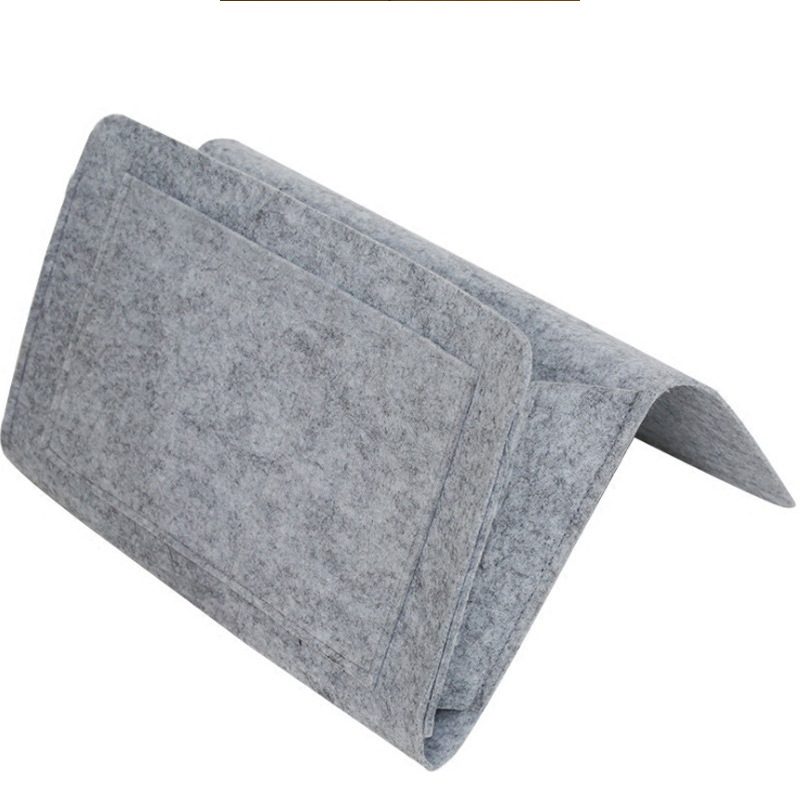 Picture of Factory wholesale felt bedside storage bag bedside storage hanging bag bedside storage bag hanging bag portable storage bag