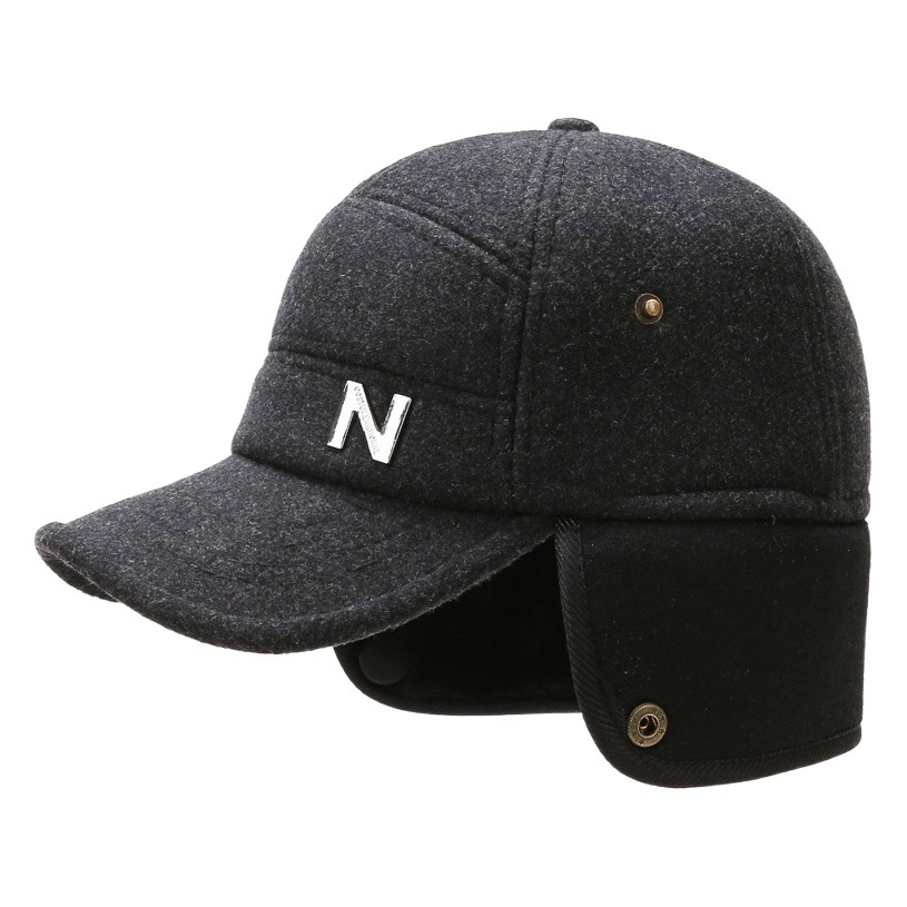 Peaked Cap, Middle-Aged and Elderly Dad Hat, Middle-Aged Hat, Elderly Peaked Cap, Winter Warm Men's Winter Cap, Baseball Cap