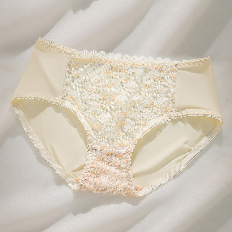 Picture of Green Grass Bra Small Chest Large Gather-up Anti-sagging Lace Adjustable Energy Stone Underwear for Women