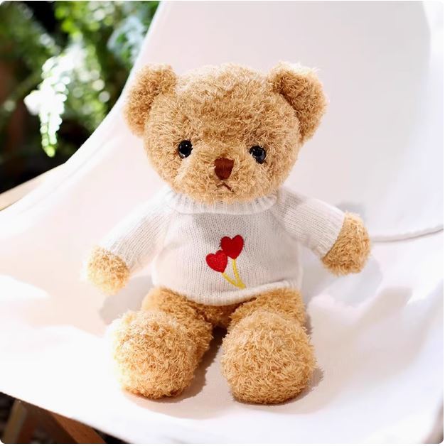 Picture of Sweater Teddy Bear Hug Bear Doll Plush Toy Bear Pillow Doll Wedding Gift Cute