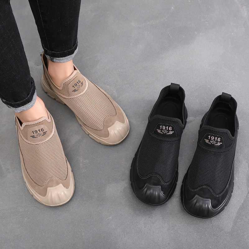 Summer New Men's Breathable Mesh Outdoor Casual Sandals Men's Wholesale Non-slip Sandals Outer Wear Hole Men's Shoes