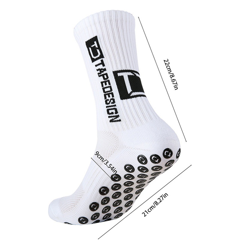 TEMU cross-border hot selling TC professional thickened towel bottom sweat-absorbent deodorant dispensing non-slip football sports football socks