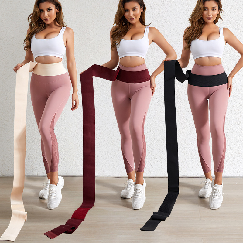 Velcro Elastic Waist Trainer Corset Belt for Women, Sports Waist Trainer, Slimming Belt for Women