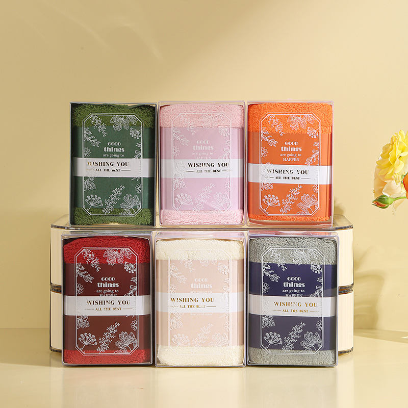 Picture of Hand Gift Towel Coral Fleece Creative Gift Waist Seal Gift Box Towel Event Wedding Ceremony