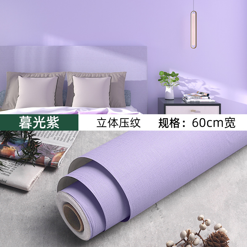 Picture of Wallpaper Self-adhesive Waterproof Moisture-proof Decoration Warm Bedroom Living Room Background Wall Stickers Room Wallpaper Dormitory Renovation Stickers
