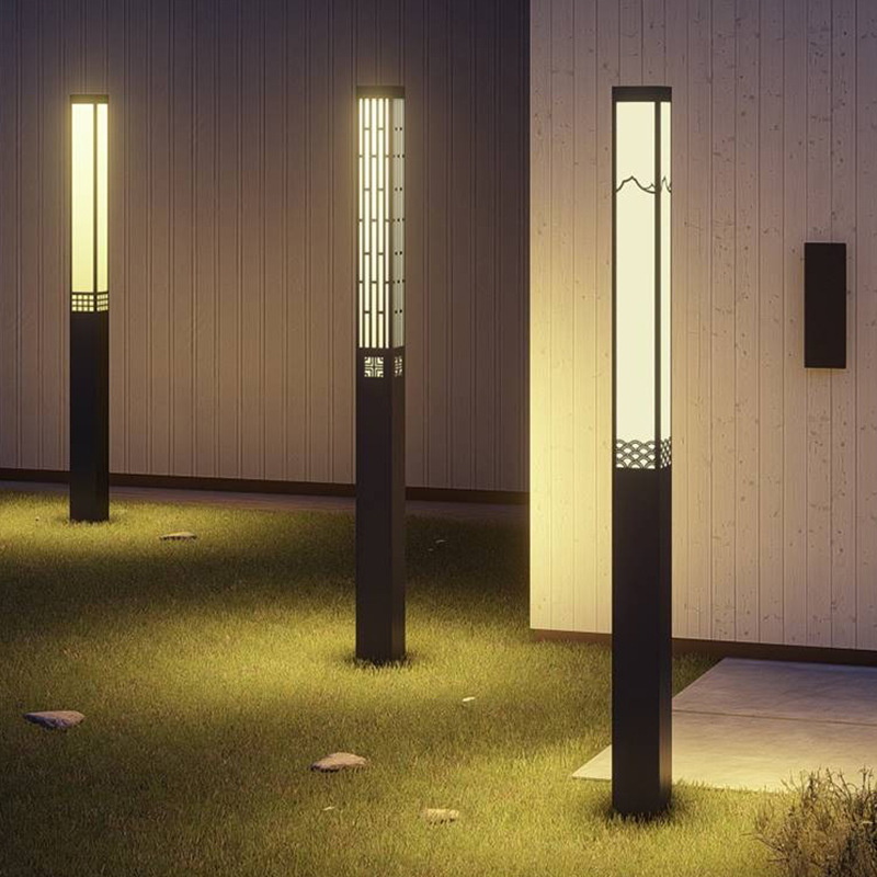 Modern New Chinese Outdoor Waterproof Garden Lamp Lawn Lamp Garden Landscape Lamp Column Grass Lamp Villa Garden Street Lamp