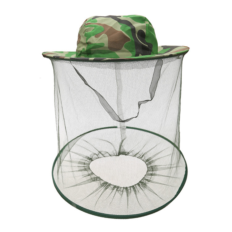 Manufacturer Sells Beekeeping Hat, Outdoor Camouflage Large Brim Shawl, Outdoor Mosquito Protection, Bee Protection, Jungle Fishing, Sun Protection