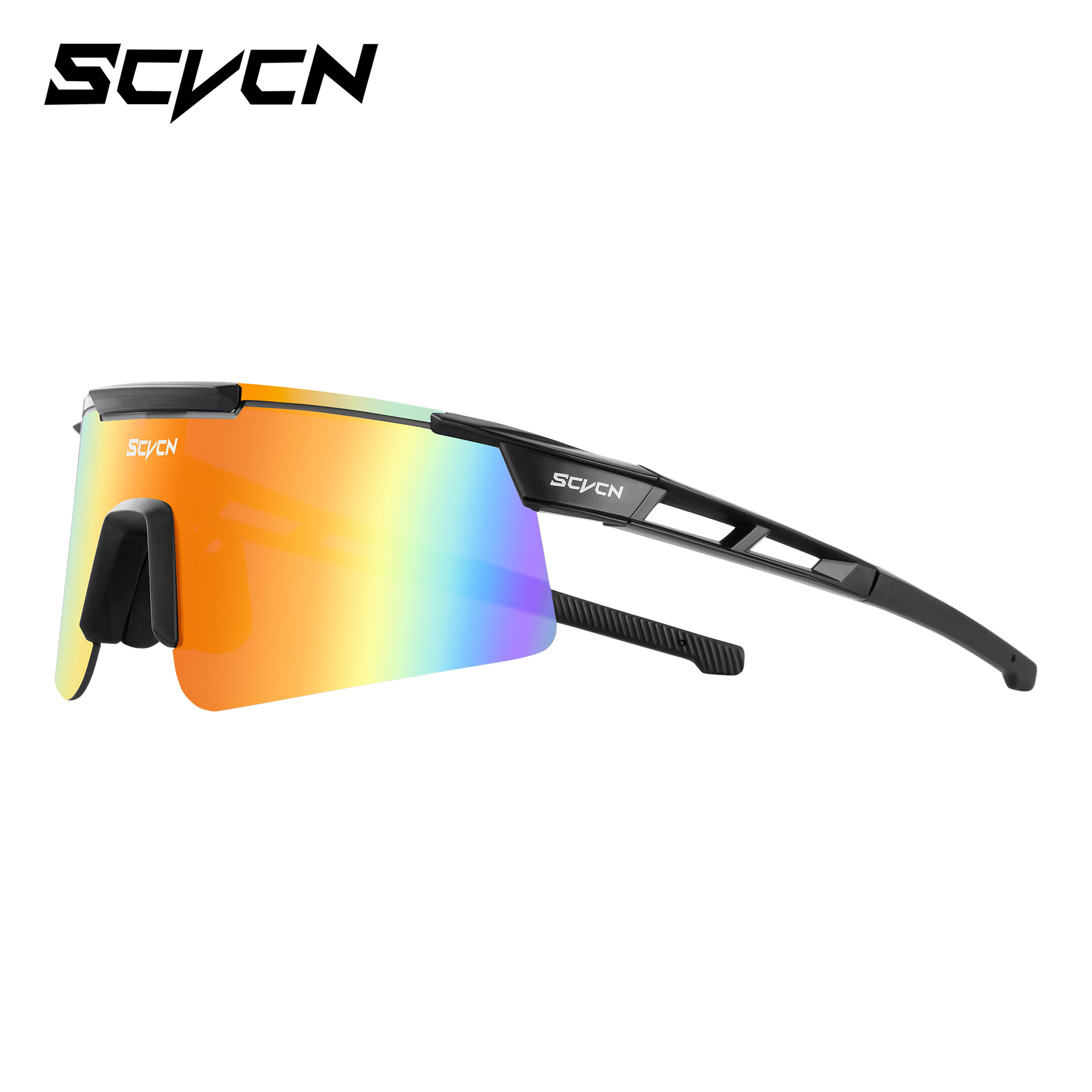 SCVCN cross-border new colorful cycling glasses, cycling windproof and sandproof glasses, sports sunglasses for men and women, and outdoor wear