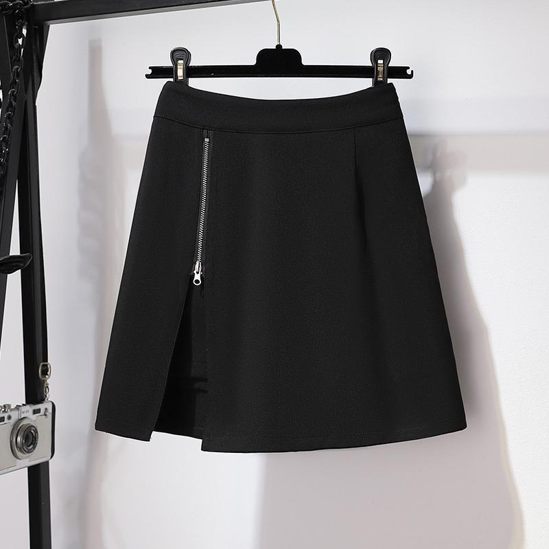Spring and Summer 2024 New plus size Women's Korean-style Slimming Skirt Trendy Loose Chubby Girl mm All-match Casual Culottes