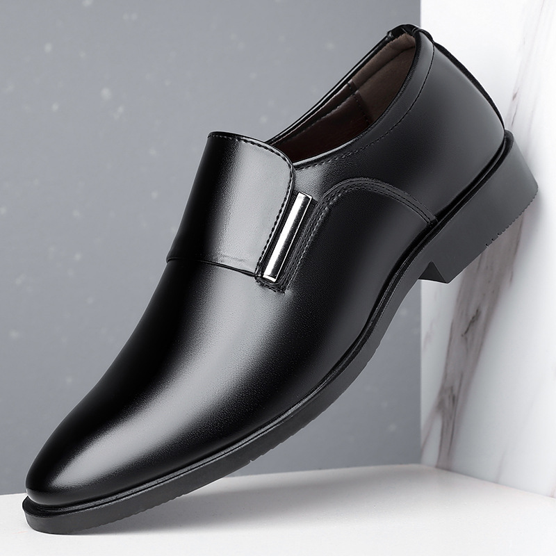 2024 Autumn New Men's Business Dress Shoes Men's British Pointed Top Leg Men's Shoes Foreign Trade Men's Shoes 228