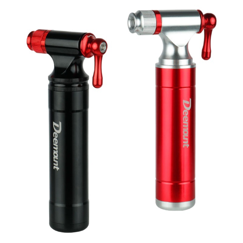 Bicycle inflator cylinder CO2 emergency inflator fast ball inflator aluminum alloy American mouth conversion