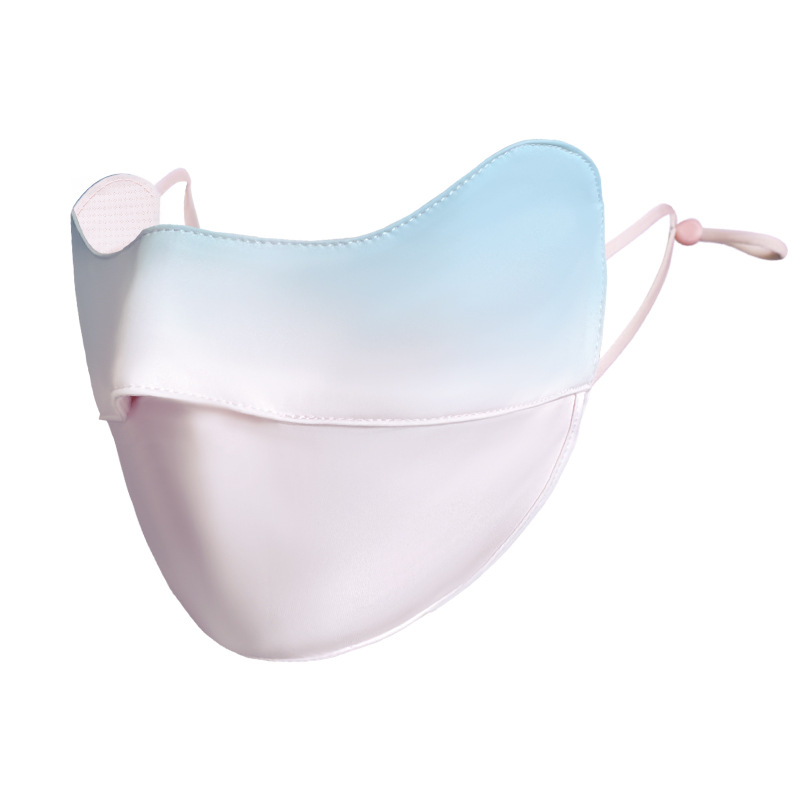 Picture of New 5D cartilage support three-dimensional sunscreen mask anti-ultraviolet breathable ice silk cool sense sunshade outdoor