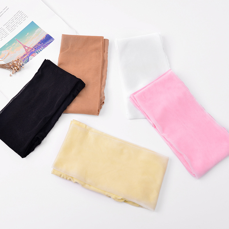 Picture of Factory wholesale summer new children dance socks girls ultra-thin stockings sunscreen white pantyhose leggings