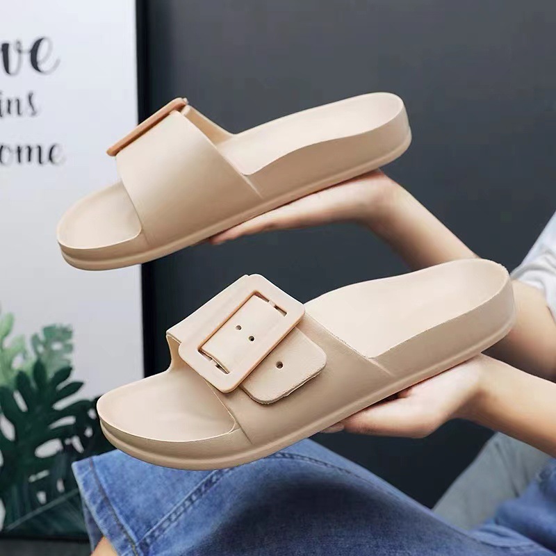 Cross-border Hot Selling Slippers Women's Summer Indoor Home Adjustable Women's Outer Wear Non-slip Slippers Summer
