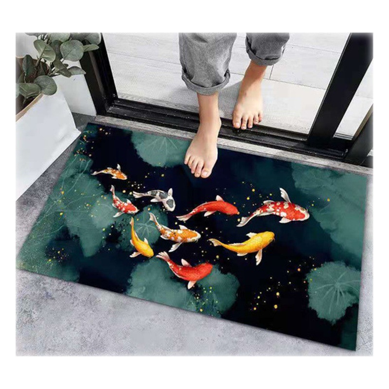 Cartoon Floor Mats, Entrance Door Mats, Bedroom Door Mats, Bathroom Non-Slip Mats, Home Bathroom Absorbent Carpets