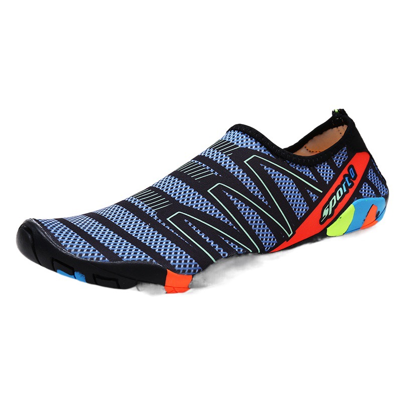 Outdoor beach diving shoes in stock supply couple snorkeling shoes non-slip quick-drying upstream shoes factory wholesale wading shoes