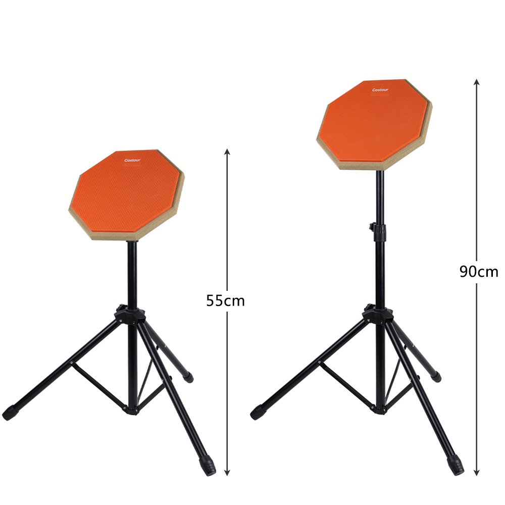 Picture of 8 inch dumb drum set practice dumb drum pad mute Pad drum pad set dumb drum exerciser strike Board wholesale