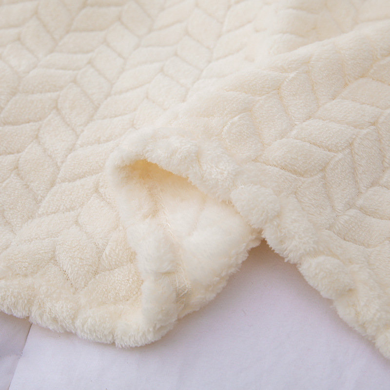Picture of Blanket Blanket Flannel Blanket Single Blanket Embroidered Knee Blanket Office Coral Blanket Small Blanket