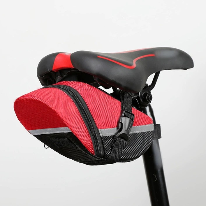 Mountain bike saddle tail bag anti-splashing tool accessories rear seat cushion bag cycling equipment bicycle mobile phone bag