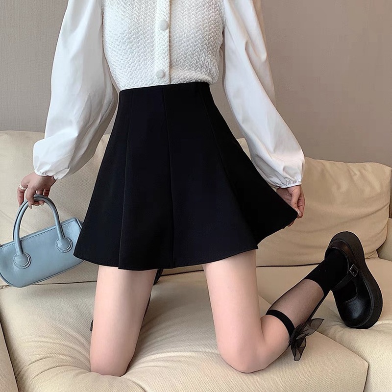 Slimming waist-tight skirt 23 pettiskirt women's 20 large swing skirt summer new A- line skirt suit high waist umbrella skirt