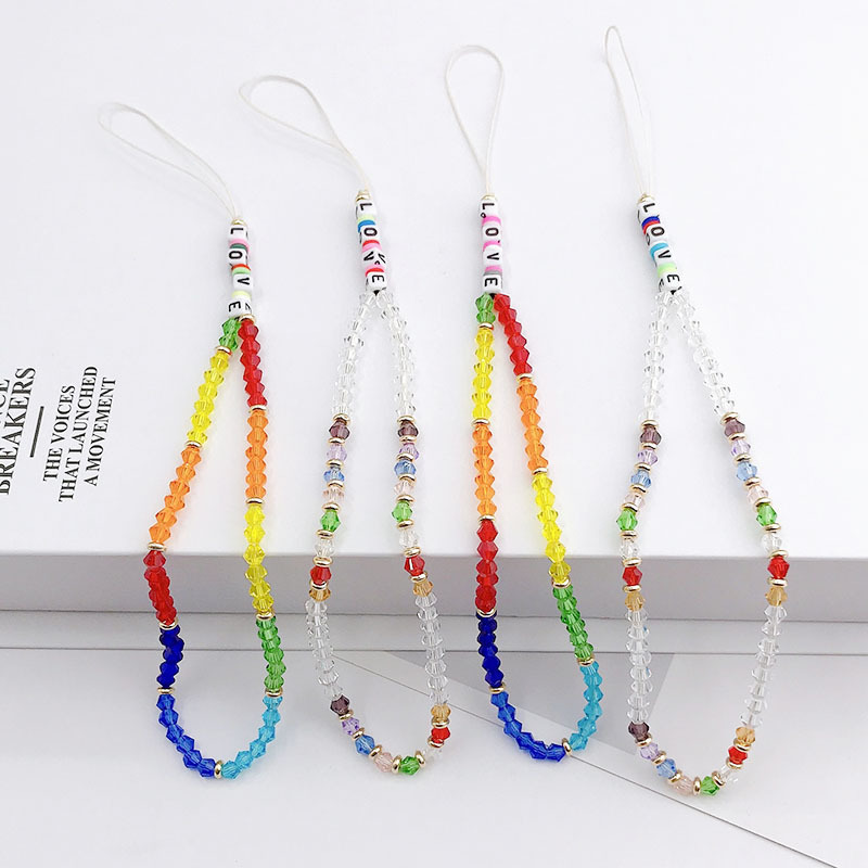 Picture of New soft pottery fruit series mobile phone chain diy mobile phone case acrylic five-pointed star mobile phone chain collection trend