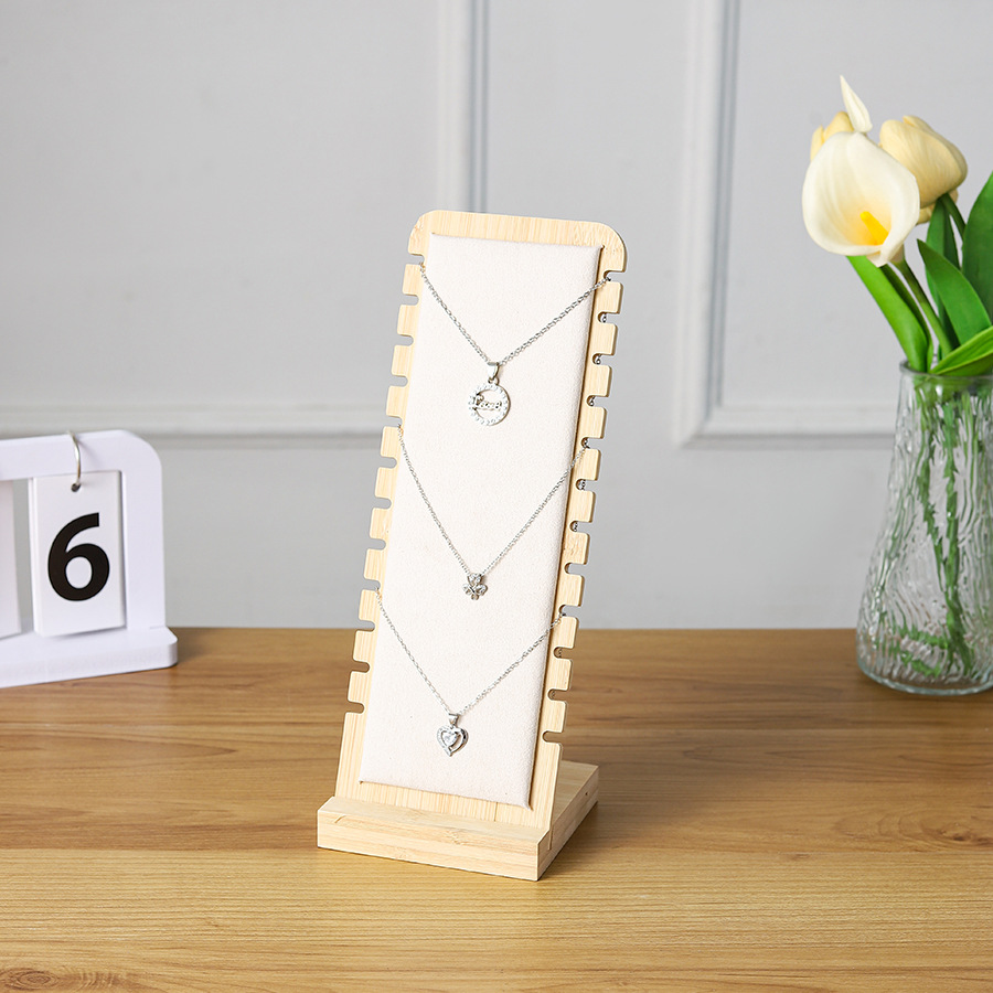 Picture of Jewelry Display Rack Jewelry Display Rack Pendant Necklace Display Rack Storage Rack Display Board Display Props Jewelry Rack