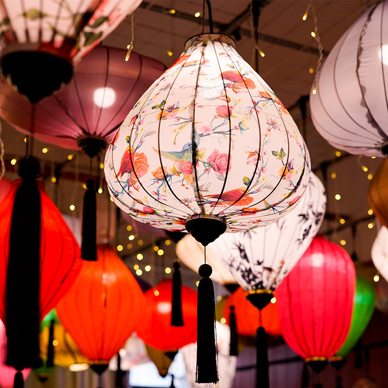 Picture of Mid-Autumn Festival Lantern ancient style decoration outdoor waterproof holiday atmosphere decorative lamp classical Chinese style antique lantern pendant