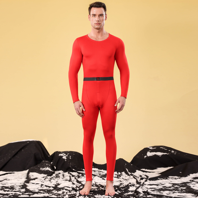 Picture of Ab Face Velvet Thermal Intimates for Men 2025 Autumn and Winter Constant Temperature Heating Thickeneded Silk Wool Autumn Clothes and Long Trousers Set for Women