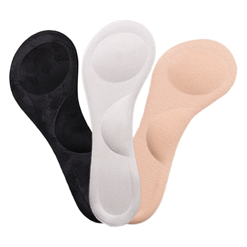 in stock supply high-heeled shoes sponge arch seven-point pad shock absorption and sweat absorption soft non-slip cloth half-size pad adjustment pad