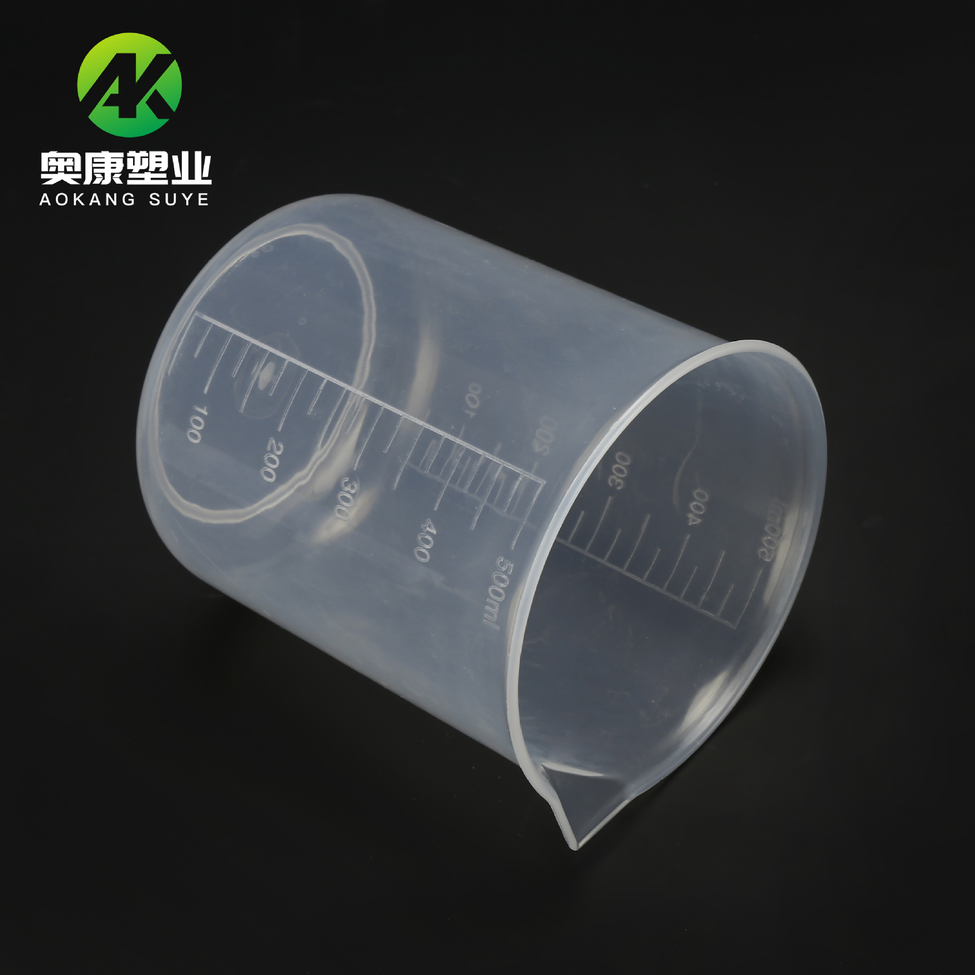 Picture of Plastic beaker 500ml measuring cup thickened pp laboratory fishing bait 500ml scale measuring cup measuring device