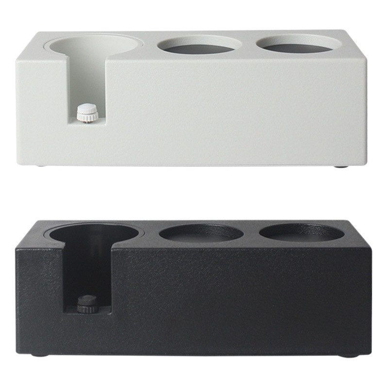 Plastic powder Press base powder press Italian coffee machine handle base cloth powder storage powder hammer pad 51/53/58mm