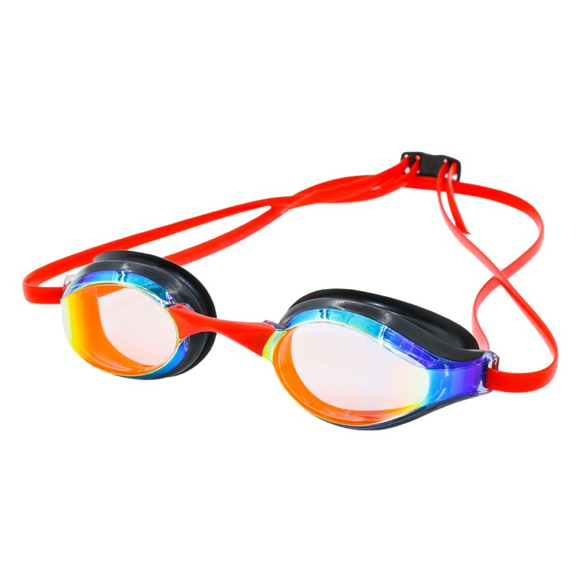 HD Anti-fog Swimming Goggles Professional Competition Training Racing Swimming Goggles Adult Men's Coated Waterproof Small Frame Swimming Goggles