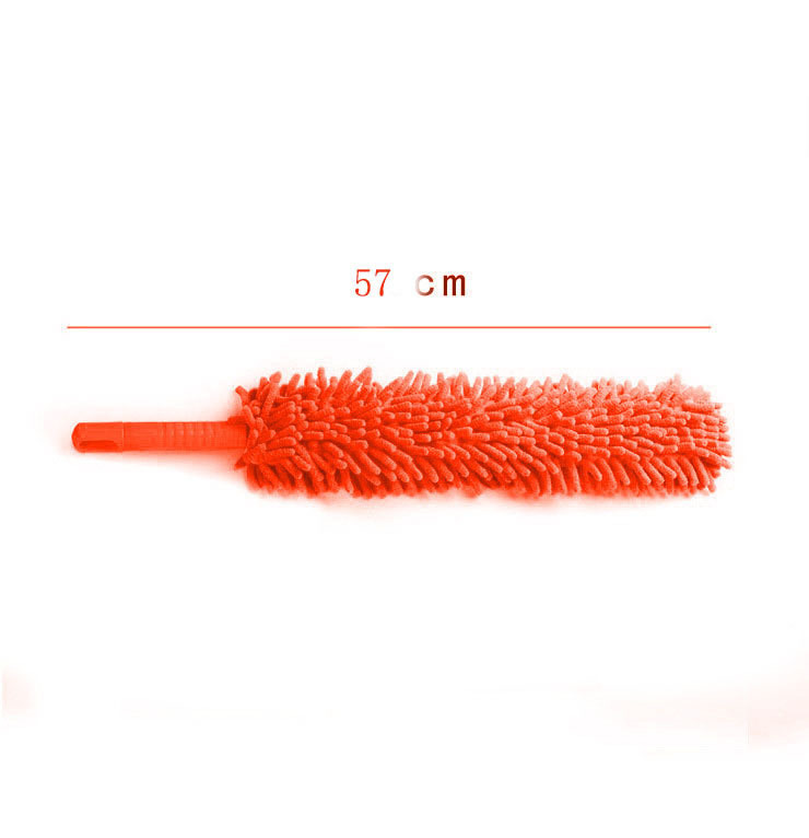 Picture of Chenille double-sided flexible retractable household electrostatic duster desktop household cleaning feather duster wholesale