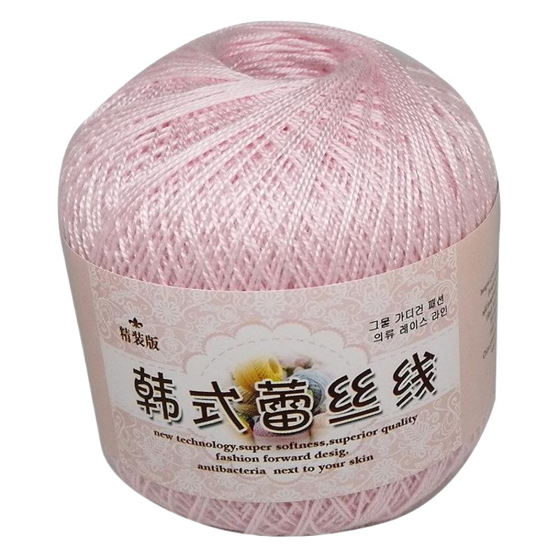No.8 lace thread hand hook woven handicrafts diy mercerized milk cotton cotton fine wool wholesale