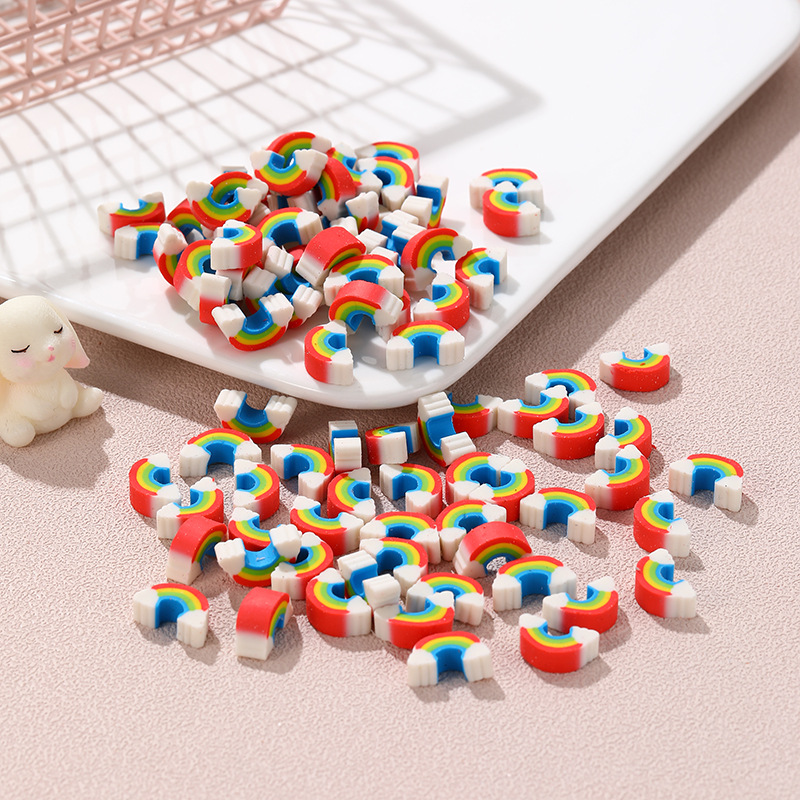 Rainbow Bridge Eraser Children's Primary School Students Learning Special Eraser Cartoon Mini Rainbow Eraser Wholesale