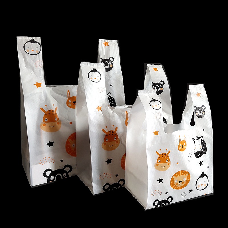 Picture of Plastic bags packaging bags plastic bags clothing gifts cosmetics thickened baking cosmetics children's clothing manufacturers wholesale