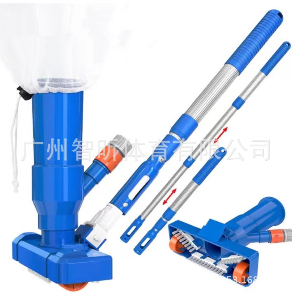Amazon's Best-Selling Cross-Border Swimming Pool Cleaner Vacuum Suction Pool Head Suction Device Without Electricity Style Simple Assembly