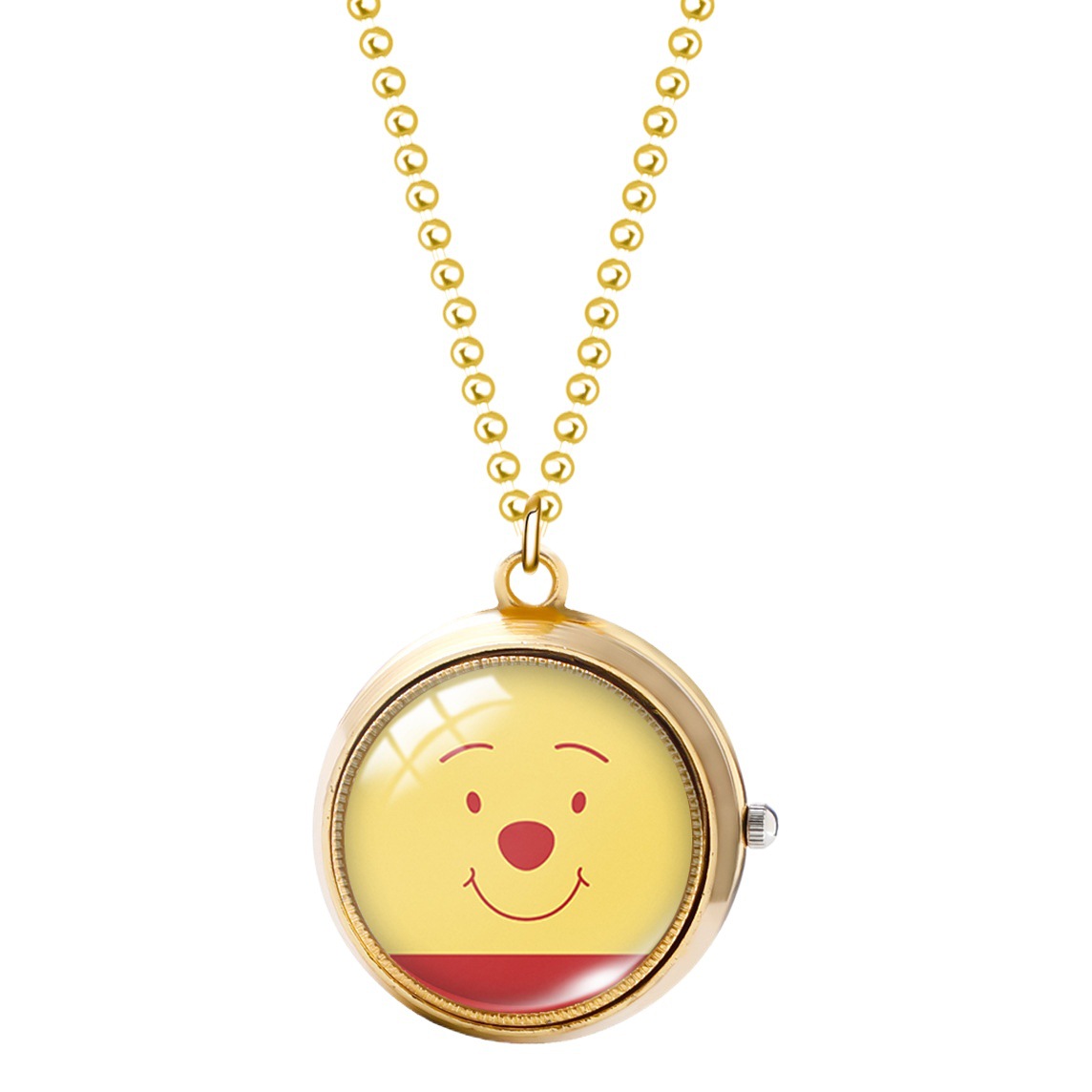 Cross-border Original God Two-dimensional Rotating Pocket Watch Genshin Impact Student Men and Women Turning Flip Necklace Hanging Watch