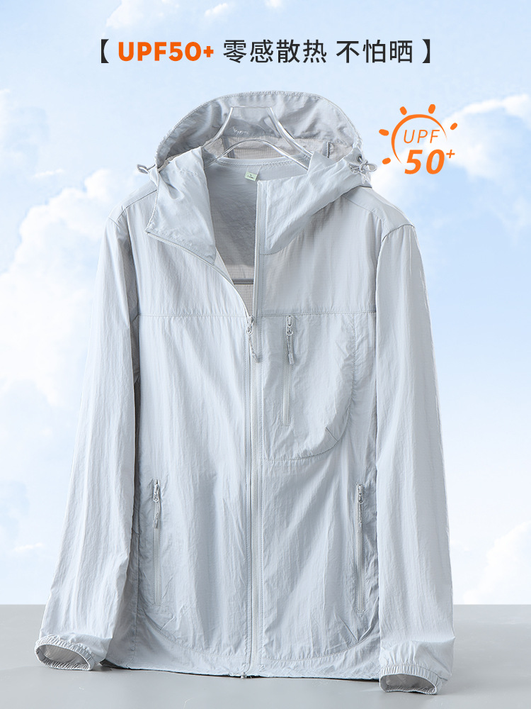 25 New Summer Nylon Fabric Couple Sun Protection Clothing Outdoor Sports Uv Protection Upf100+