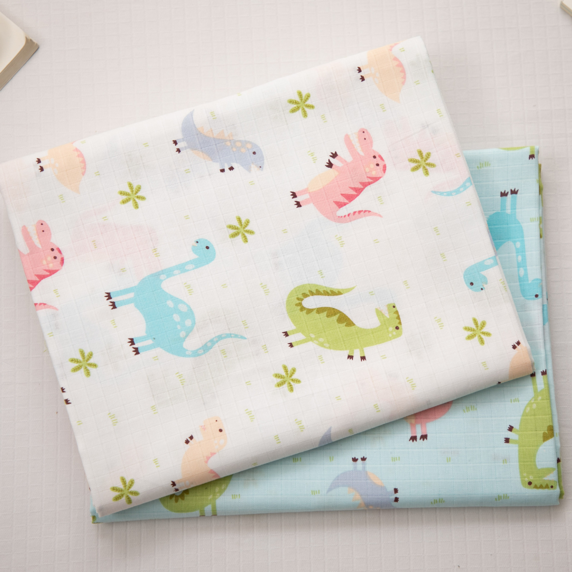 Factory Wholesale Infant and Child Type a Pre-Shrunk 110*90 Non-Fluorescent Plain Weave 40 Count Combed Muslin Double Layer Cotton Gauze