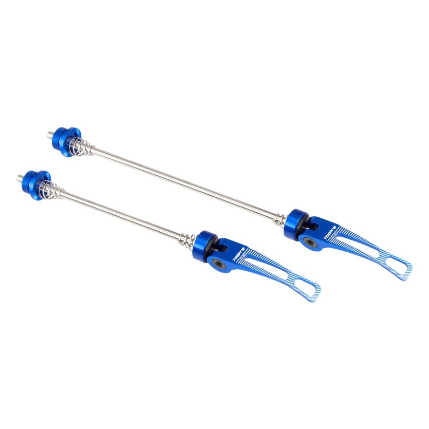 TOOPRE bicycle quick release bar mountain road car flower drum bearing front and rear axle stainless steel nut wheel set fixing
