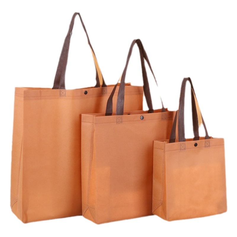 Customized Non-Woven Fabric Tote Bags for Women's Clothing Stores, Small Batch Logo Printing, Eco-Friendly Non-Woven Bags