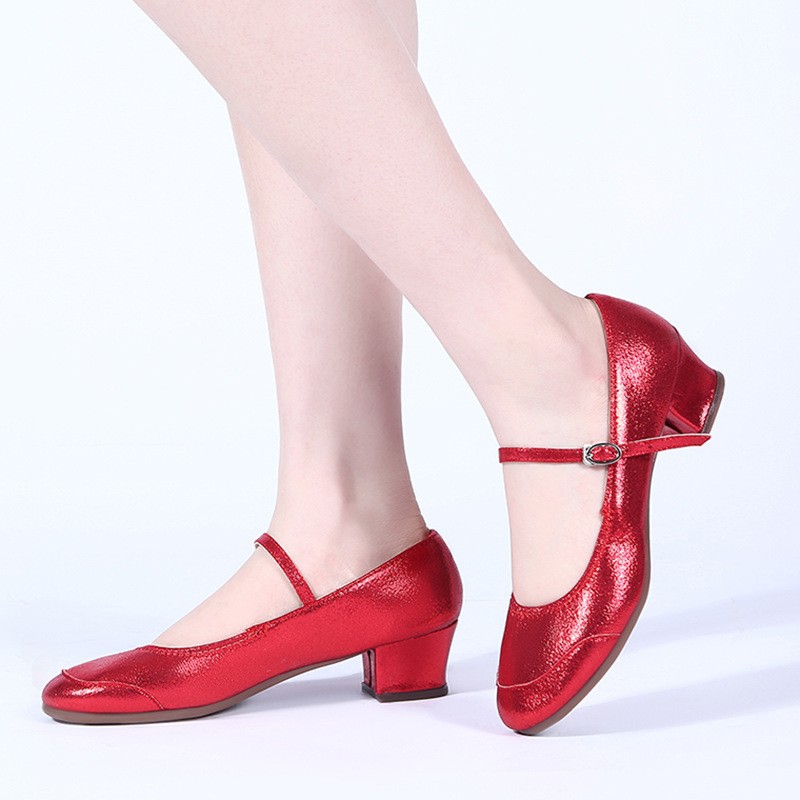 Picture of Summer New Dance Shoes Women's Modern Square Dance Shoes Dance Shoes Soft Sole Manufacturer Wholesale Cross-Border Products 2025