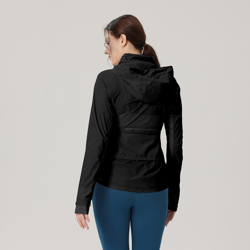 Picture of Lu Outdoor Windproof Sportswear Goal Sma Light Slim Skin Clothing Women's Yoga Jacket Sun Protection Clothing