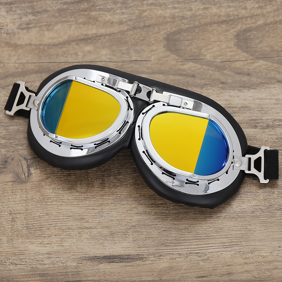 Picture of Spot retro angle Harley goggles helmet goggles motorcycle motorcycle off-road goggles electric car wind and dust
